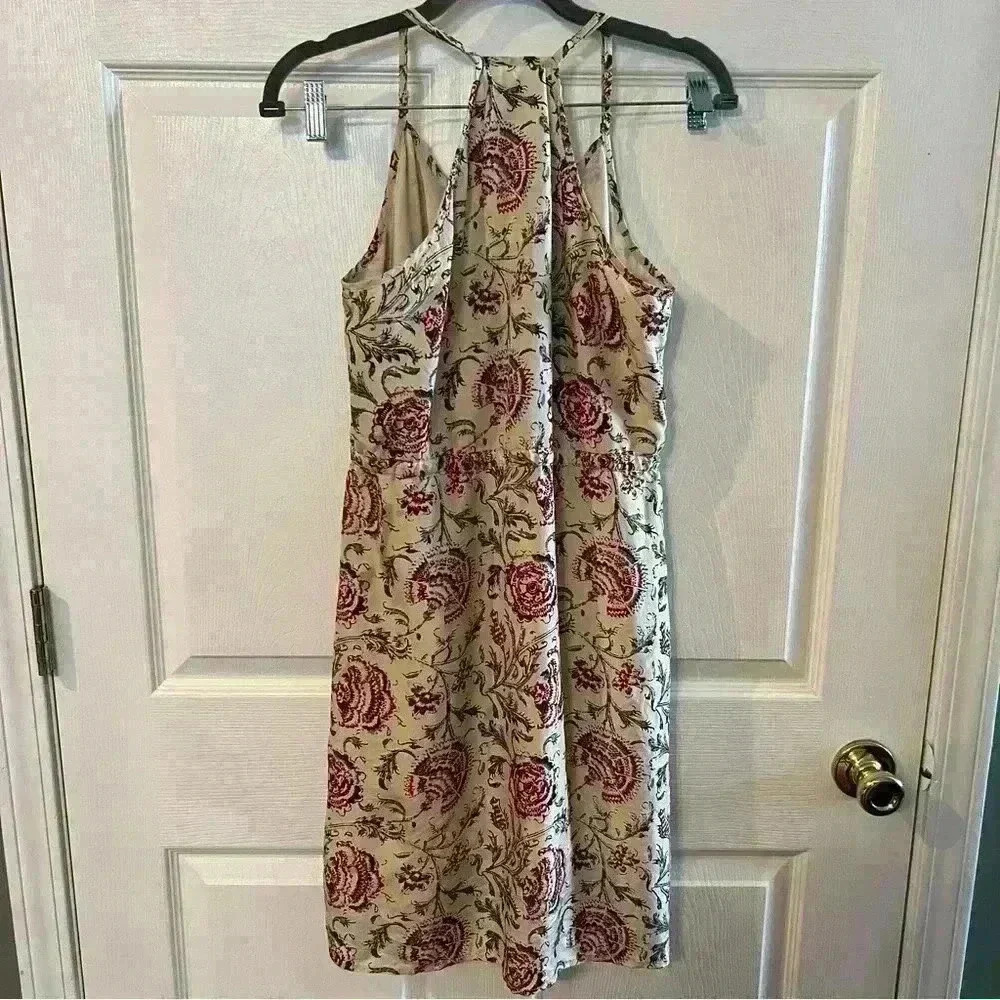 Madewell Silk Rose Floral Dress, Spaghetti Strap Top, Size 4, GUC - Picture 6 of 6